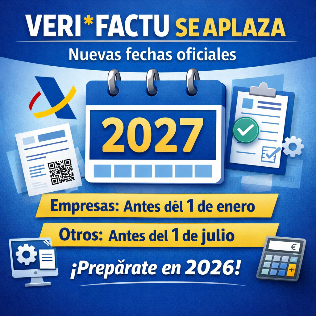 VERI*FACTU se aplaza